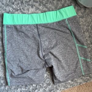 BCG Gray and Mint Bike Shorts